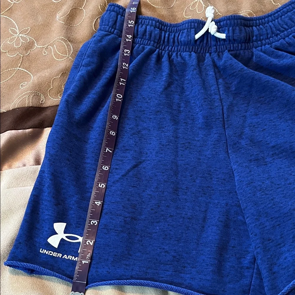Under Armour Men’s Athletic Shorts Logo Blue Size M